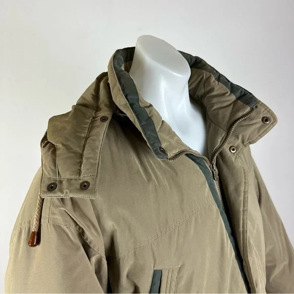 Members Only Down and Feather Hooded Field Jacket